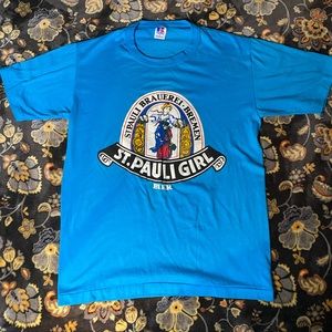 VTG 90s St Pauli Girl t shirt